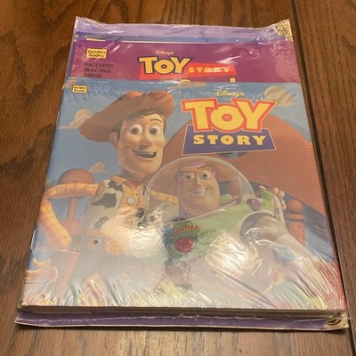 New Sealed Disney Toy Story Golden Books Sticker Fun Set Of 5 Tracing Pack