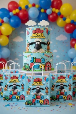 Party Geschenktüten Das Schaf Film - Geburtstag Party Gastgeschenke 