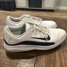 Nike Vapor Pro  White And Black Golf Shoes AQ2302-100 Men Size 11.5