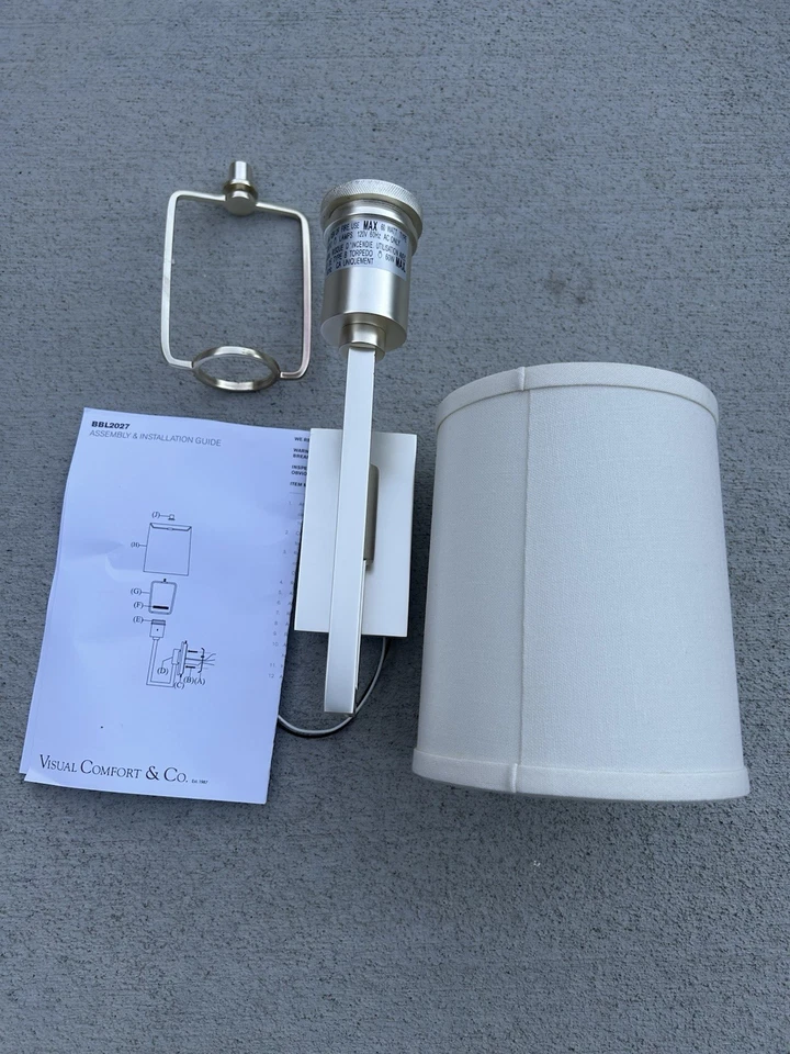 Visual Comfort Signature Collection BBL2027SS-L Barbara Barry Aspect - Изображение 4 из 4