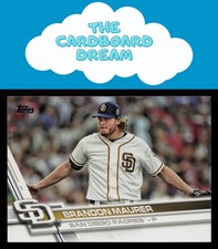 Brandon Maurer 2017 Topps #624 San Diego Padres Baseball Card
