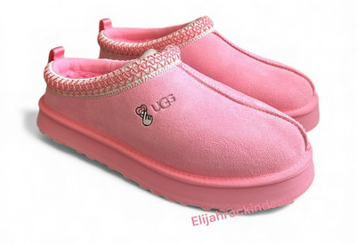 NEW BIG KIDS LIMITED EDITION SOLD OUT UGG TAZZ LOVE  25 PLATFORM SLIPPERS