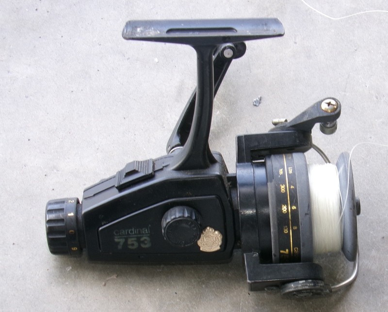 Nice Vintage Abu Garcia Cardinal 753 fishing reel Take a LOOK !!!