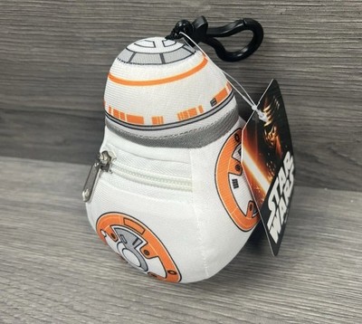 Star Wars NEW BB-8 DROID PLUSH KEYCHAIN CLIP 5'' Stuffed Animal Toy BB8 Pocket