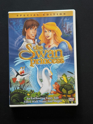 THE SWAN PRINCESS - JACK PALANCE - JOHN CLEESE - STEVEN WRIGHT - USED DVD MOVIE
