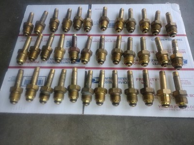 CGA-580 Nut 3'' Nipple, Regulator Inlet Fittings Co2/Argon/Nitrogen/Helium  (36)
