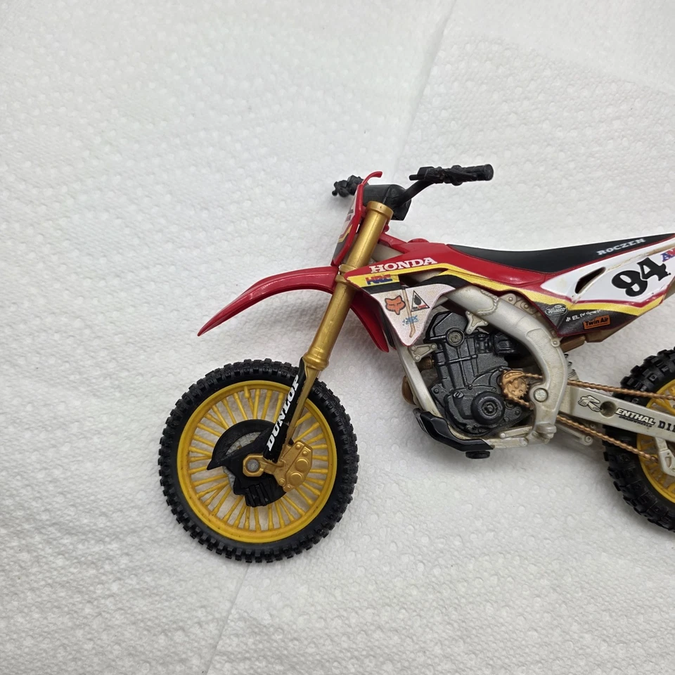 Supercross SX Ken Roczen #94 Honda 1:10 Motorcycle 2024 8.5” Long - Image 2 of 4