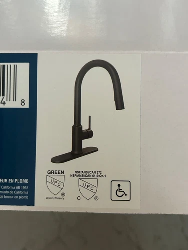 PROFLO PFXC4027MB LOFTUS SINGLE HANDLE PULL DOWN KITCHEN FAUCET MATTE BLACK NEW - Picture 6 of 6