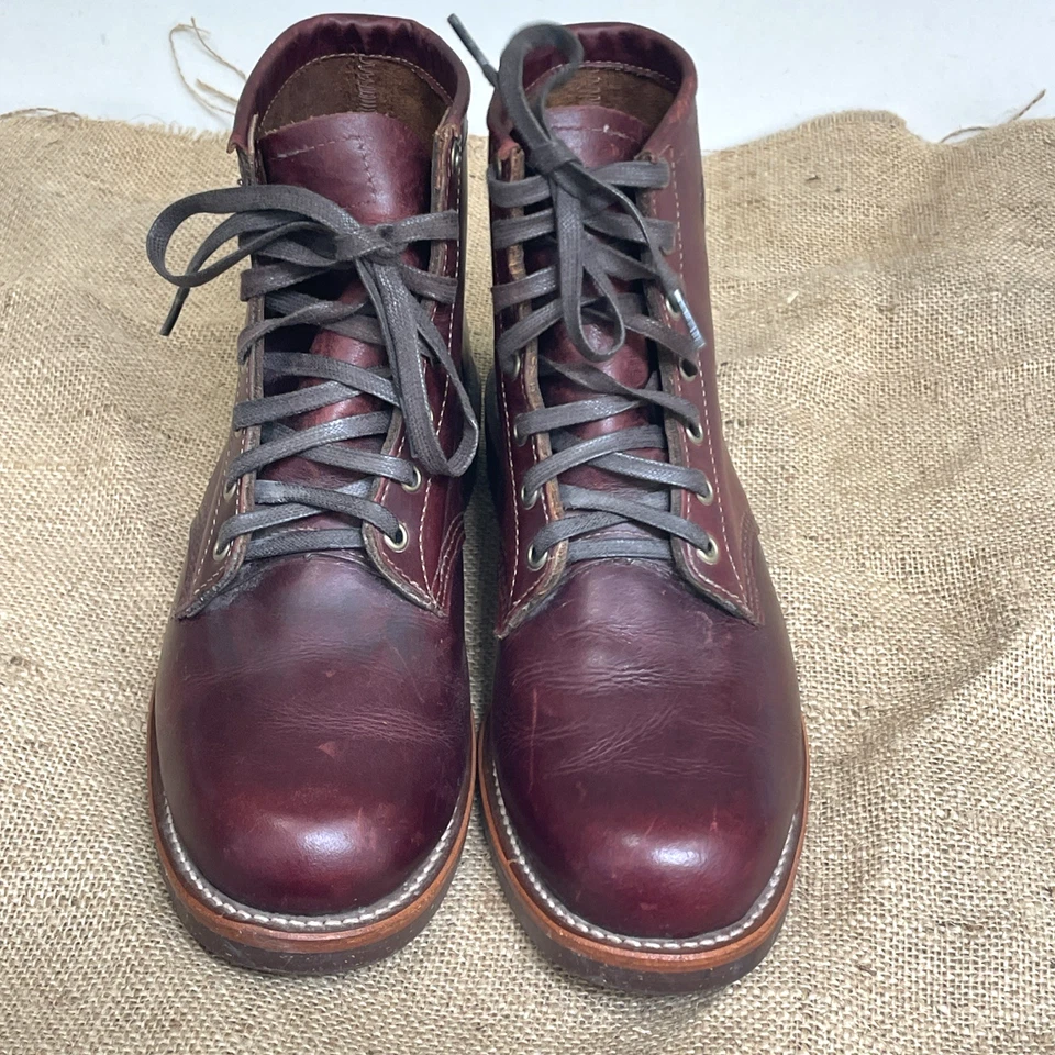 Chippewa Hombres 10D #1901M25 6" Botas de Servicio Cordobés Vibram Suelas Hechas en EE. UU. Foto 2 de 4