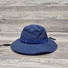 Waves Beach Outdoor Boonie Hat Cap Youth Kids Boys Adjustable Chinstrap