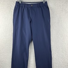 Under Armour Drive Golf Pants Performance Tapered Flex Waist 30X30 Blue 1377300