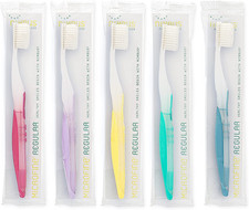 NIMBUS Extra Soft Toothbrushes Regular Size Head , Periodontist Design Tapered
