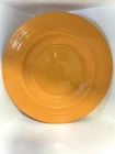 Tangerine Fiesta Wide Rim Pasta/ Serving Bowl, 12” HLC ca. 2003-‘17 New, Perfect