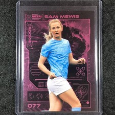 2023 Metal Universe Champions SAM MEWIS Pink FX 55/75 #77