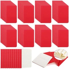 100 Pcs Mini Notebook Bulk Small Pocket Notepad Blank Lined Wallet Memos Jour...