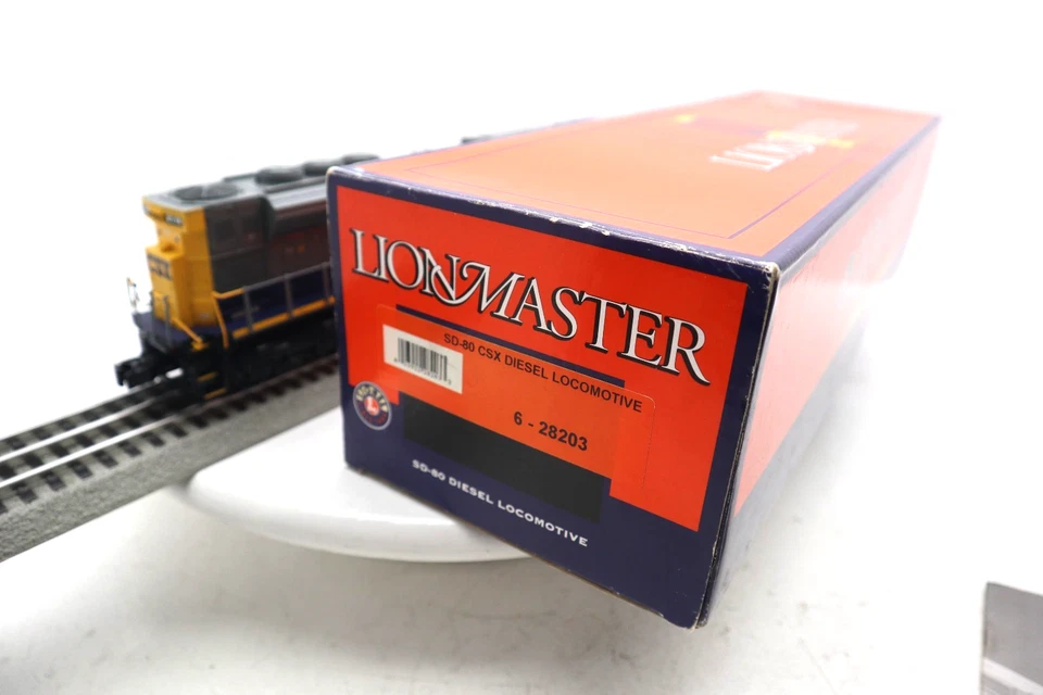 Lionel, LM, O, 6-28203,CSX SD-80 Diesel, TMCC, Odyssey, RailSounds, C-8 LN/OB - Image 2 of 4