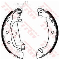 2X Bremsbackensatz Hinten FüR Renault Rapid F40 G40 85 Bis 98 TRW F4R736 AS30146