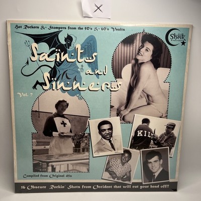SAINTS AND SINNERS - Vol. 7 12  LP Spain 2011 Rockabilly NEW SEALED
