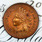 * 1899 * NEAR+ GEM BU MS INDIAN HEAD PENNY * FROM ORIGINAL COLLECTION