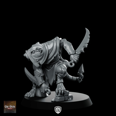 Master Sprinter Miniature Rat Assassin Dagger Scout