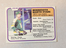 # 174  BOBBY SMITH 1981-82 OPC NORTH STARS