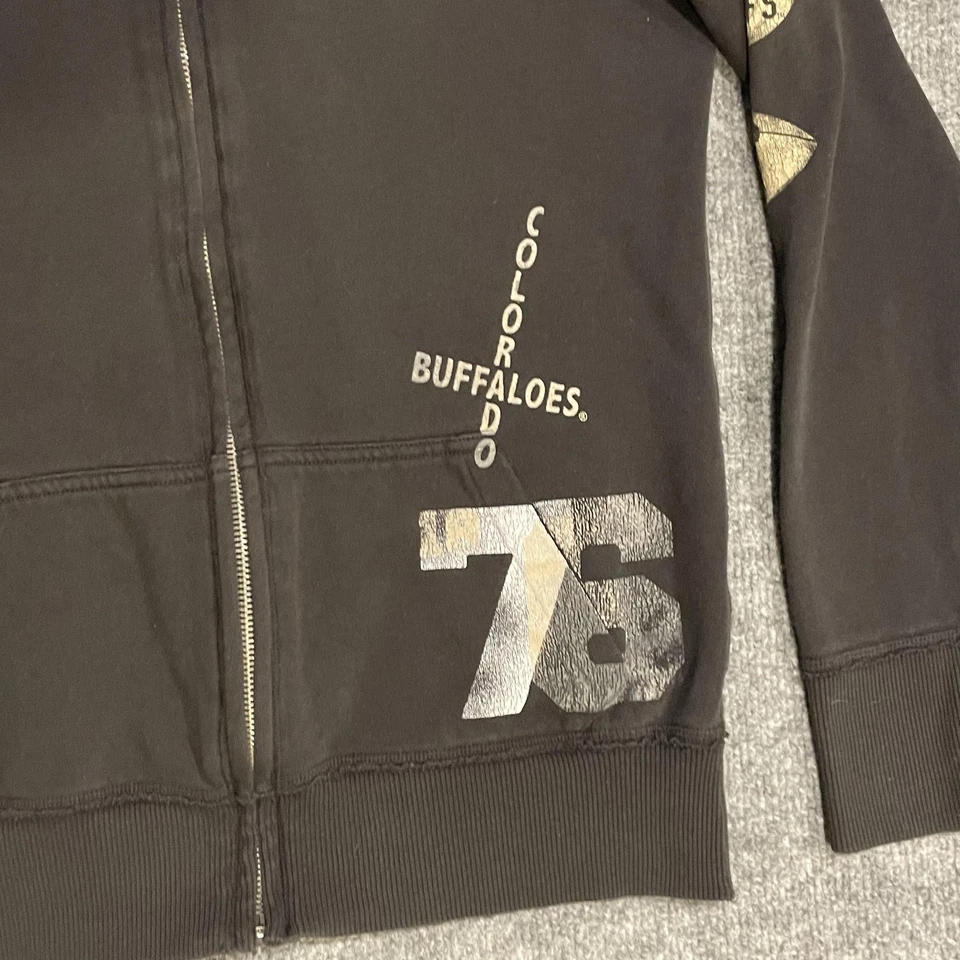 Colorado Buffaloes Victoria's Secret Pink Hoodie Full Zip Jacket Womens Medium - Image 4 of 4