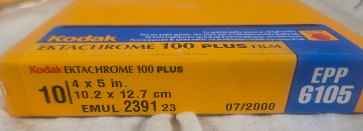 Ektachrome Camera Films 4x5 in Film Format for sale | eBay