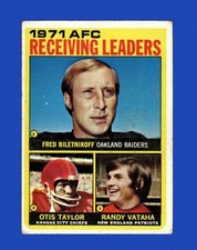 1972 Topps Set-Break #  5 Afc Receiving Leaders VG-VGEX *GMCARDS*