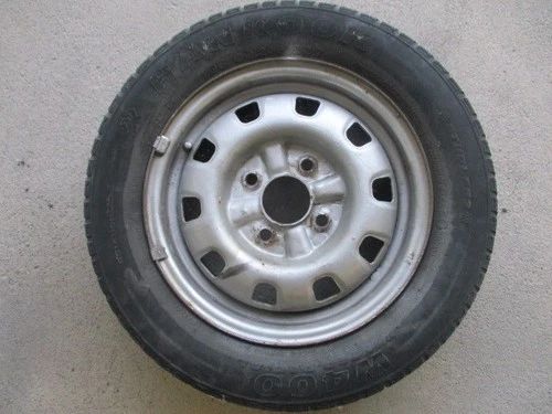 !!! 4x Winterreifen 195 / 60 R14 86 3-5mm + 4x Felgen 5,5Jx14 ET46 Hyundai !!! - Bild 2 von 23