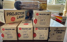 2 LOTs of 3 NEW GE General Electric Projector Projection Lamp Bulb DFT DFD