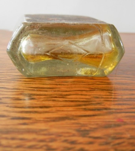 Antike Great Seal Rizinusöl Korken Flasche Original Etikett Newark Ohio - Bild 7 von 7