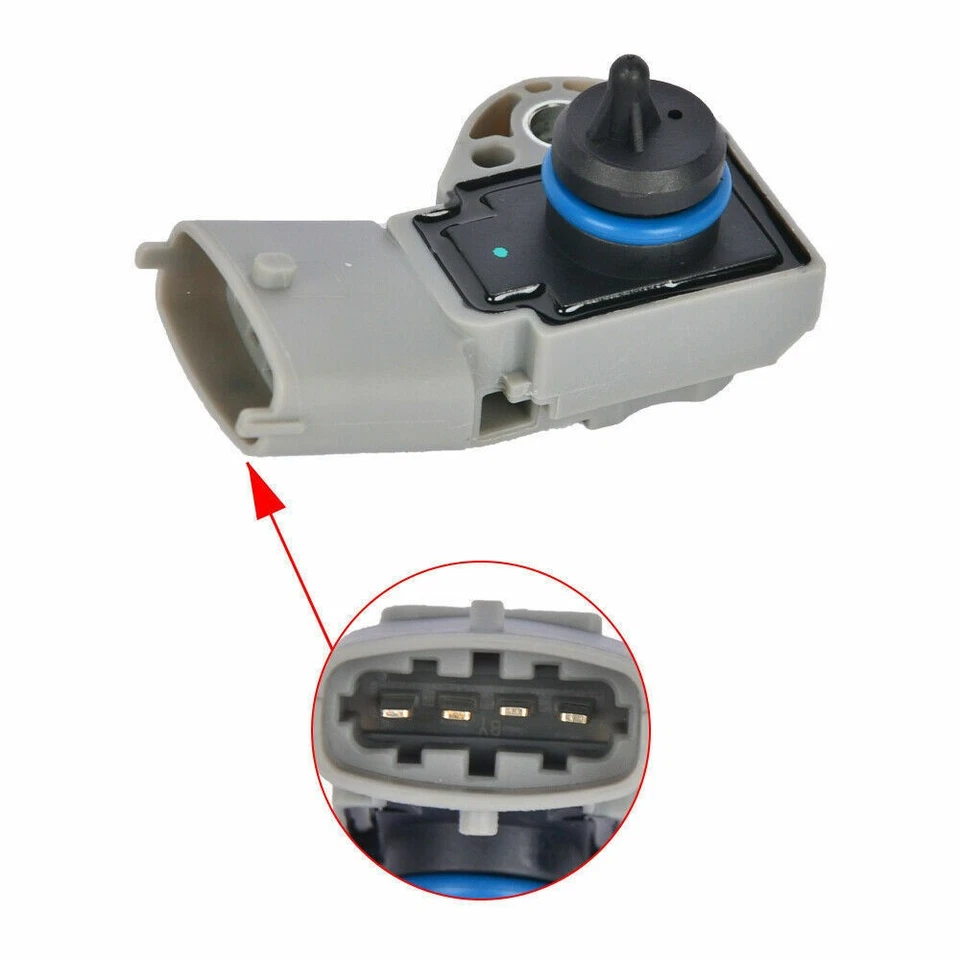 NEW Genuine OEM Fuel Rail Pressure Sensor For Volvo S40 S60 S80 V40 V50 V70 XC70 - image 2 of 4