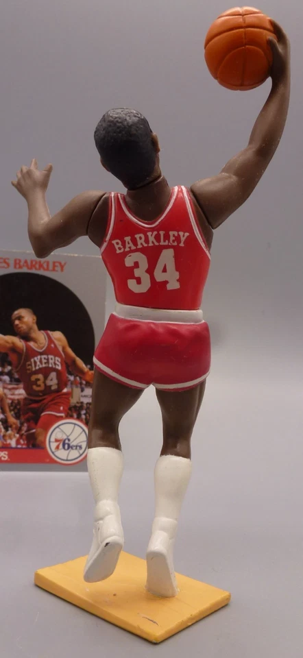 Figura suelta de alineación inicial 1988 Charles Barkley Philadelphia 76ers Foto 3 de 4