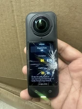 Insta360 X5 8K 360 Action Video Camera Black - COSMETIC AS SHOWN-