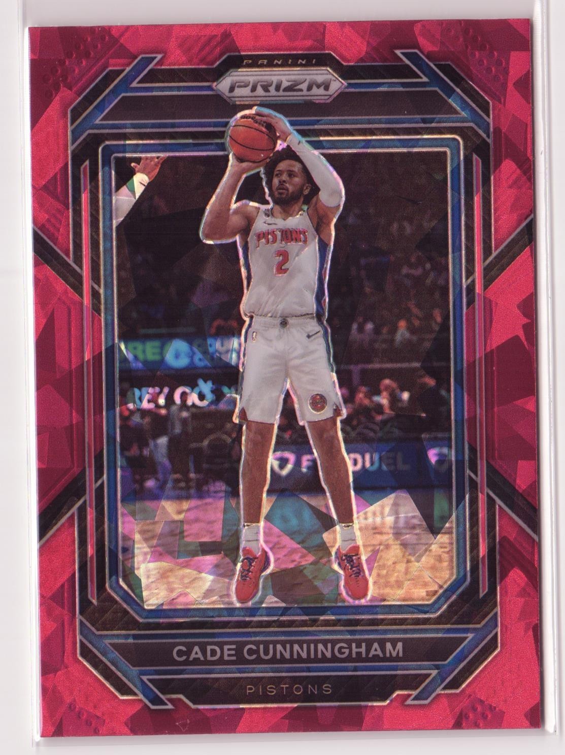 2022-23 Panini Prizm - Cade Cunningham #89 Red Ice Prizm
