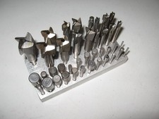 40 Piece HSS Aircraft Counterbore's 16 cutters and 24 pilots in aluminum base