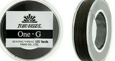 125 Yard Toho Brown One G fray Free Beading thread