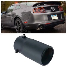 1pc Exhaust Pipe Tip Rear Tail Throat Muffler 38-70mm For Ford Mustang 2000-2021