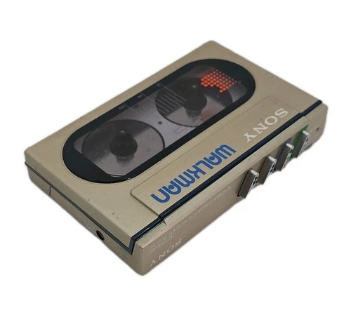SONY WM-20 WALKMAN CASSETTE PLAYER NOT WORKING FOR PARTS OR REPAIR