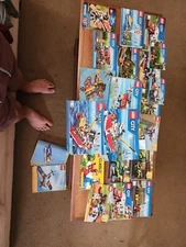 Lot Lego Instruction Manuals Only [22] Varied Condition