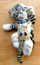 Seneshall Studio Six Sleeping Tabby Kitten Signed A Short - LOVELY ITEM RARE