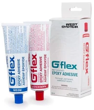 G Flex Thickened 2 Part Epoxy for Waterproof Bonding of Fiberglass Metals Pla...