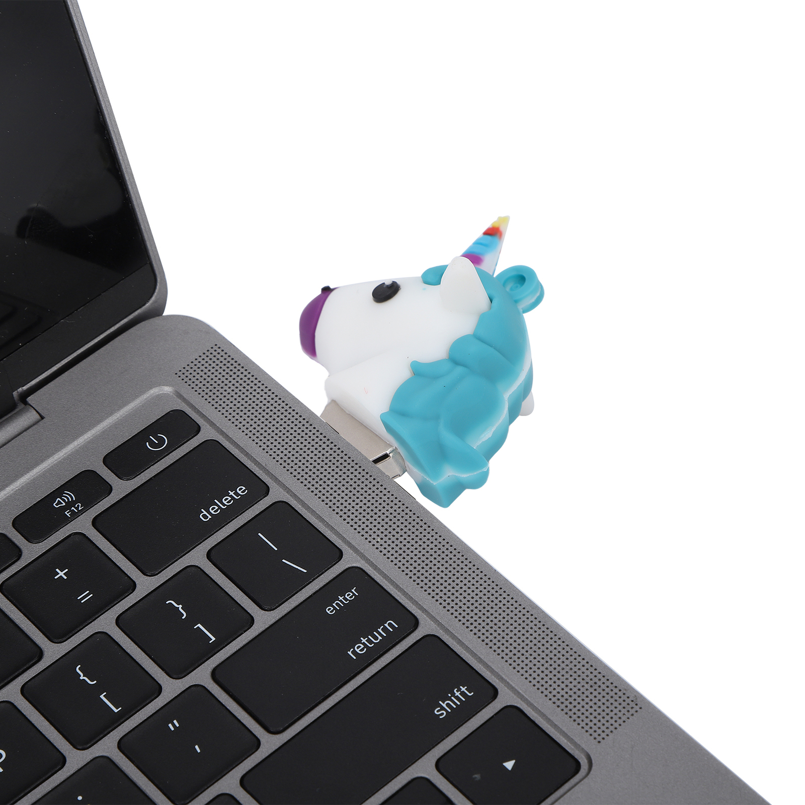 USB 2.0 Flash Drive Blue Animal Appearance Data Storage Tool Creative Gift F