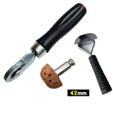 Tire Patch Repair Tool Kit Tire Buffer Grinding Wheel Patch Roller Tungsten 42MM