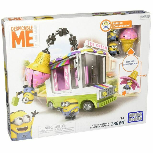 Mega Bloks Despicable Me Minions Ice Cream Truck (DPG73) for sale