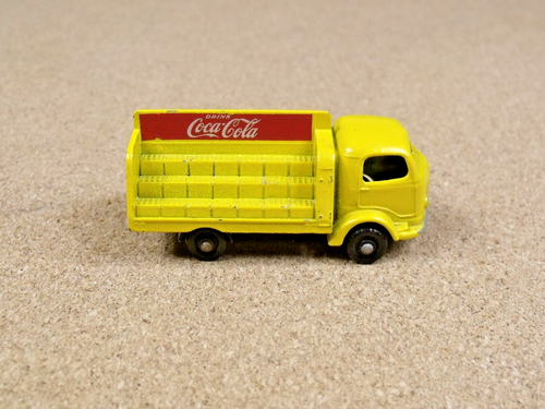 OLD VINTAGE LESNEY MATCHBOX # 37B COCA COLA LORRY