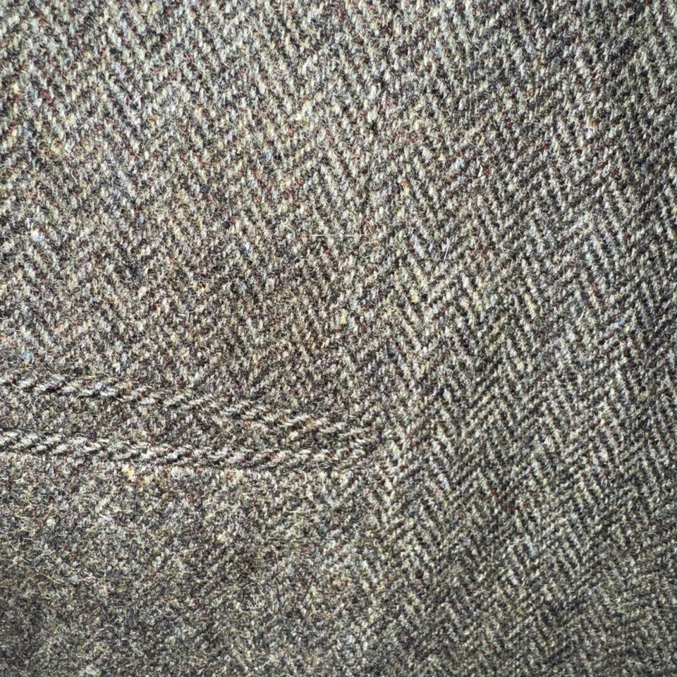 Polo University Club Jacket Brown Wool Tweed Blazer Ralph Lauren USA. 44L - Image 2 of 4