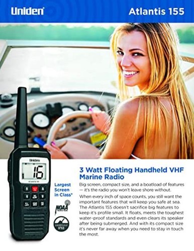 Home AC Power Adapter/Charger For Uniden Atlantis 155 Marine Radio | 12V DC Output | Worldwide Input - View #3
