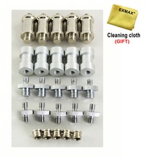 5Set 1/4" to 3/8" Thread Screw Mount Adapter for Camera Flash Tripod Light Stand