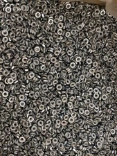 6/32" MACHINE SCREW HEX NUTS ZINC LOT OF 500